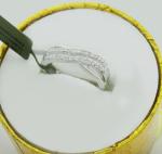 0.50 Ct Diamond Band Ring in 10K White Gold