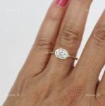 14K Yellow Gold Lab Grown Diamond Statement Ring