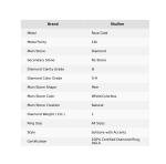 14K Rose Gold Natural Diamond Solitaire with Accents Prong Wedding Ring Jewelry