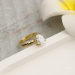 14K Yellow Gold Pear Natural Diamond Prong Anniversary Solitaire Ring Jewelry