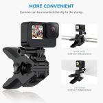 Sametop Jaws Flex Clamp Mount for Action Cameras