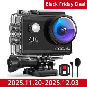COOAU 4K HD Waterproof Sport Action Camera