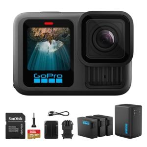 GoPro HERO13 Black Action Camera Bundle with Extras