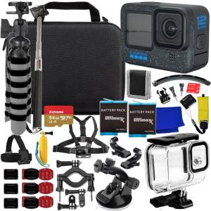 Ultimaxx GoPro Hero 12 Essential Bundle with Accessories