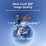 DJI Osmo 360 Standard Combo with 128GB Memory