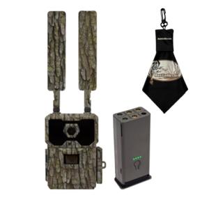 HuntEmUp WiseEye No Glow Cellular Trail Camera Bundle