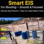 4K 60FPS Action Camera with Hat Clip