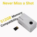 4K 60FPS Action Camera with Hat Clip