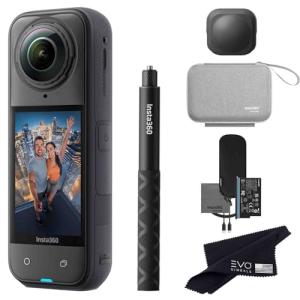 Insta360 X5 8K Waterproof 360 Action Camera Bundle