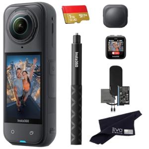 Insta360 X5 8K Waterproof 360 Action Camera Bundle