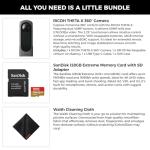 Ricoh Theta X 360° Camera with 128GB Memory Card