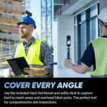 Insta360 X4 Bundle - Hard Hat Camera Mount