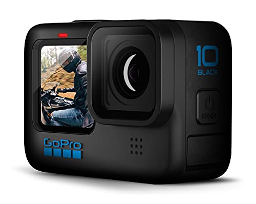 GoPro HERO10 - Waterproof Action Camera with Screens