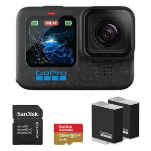 GoPro HERO12 Black 4K Camera with Extras