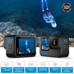 GoPro HERO12 Black 4K Camera Bundle with Battery & Card