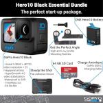 GoPro Hero10 Black Action Camera with 64GB Card