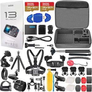 GoPro HERO13 Black Action Camera Bundle with Accessories