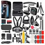 GoPro HERO10 Bundle: Waterproof Action Camera with Accessories