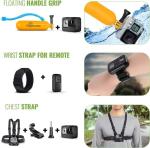 GoPro Hero Black Waterproof 4K Action Camera Bundle