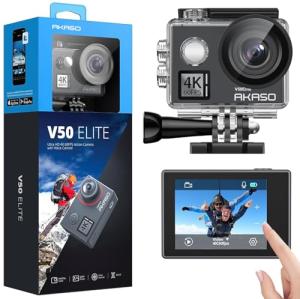 AKASO V50 Elite 4K Action Camera with Touch Screen