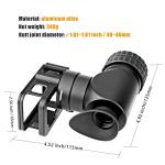 Rifle Scope GoPro Camera Adapter Bracket