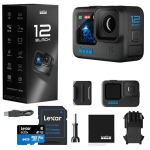 GoPro HERO12 Black - 5.3K Waterproof Action Camera