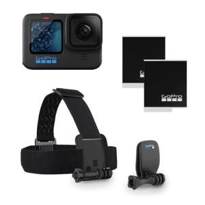 GoPro HERO11 Black Bundle with Head Strap & Batteries