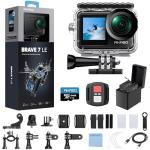 AKASO Brave 7 LE 4K Action Camera Bundle