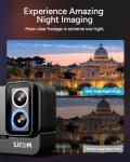 SJCAM SJ20 4K Action Camera with Dual Lenses