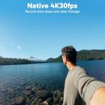 AKASO V50X 4K WiFi Action Camera with Accessories