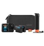 GoPro HERO13 Black: Accessory Pack with Grip, Batteries, Card