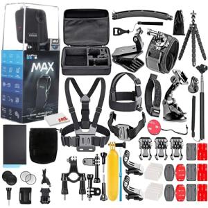 GoPro MAX 360 Waterproof Action Camera with Accessories