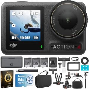 DJI Osmo Action 4 Adventure Bundle with Accessories
