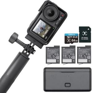 DJI Osmo Action 4 Adventure Combo with 64GB Card