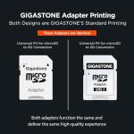 GIGASTONE 1TB Micro SD Card 4-Pack for 4K