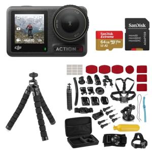DJI Osmo Action 4 Camera Bundle with 64GB Card