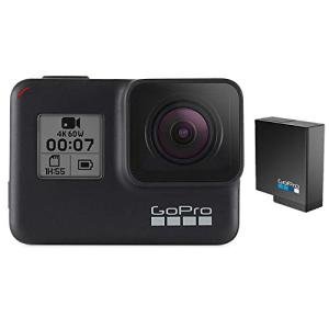 GoPro HERO7 Black Action Camera with Extra Battery
