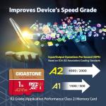 GIGASTONE 1TB Micro SD Card 4-Pack for 4K