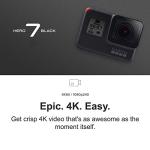 GoPro HERO7 Black Action Camera with Extra Battery