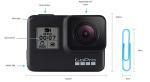 GoPro HERO7 Black Action Camera Bundle with Accessories
