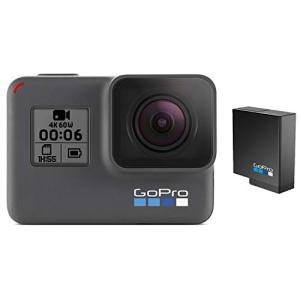 GoPro HERO6 Black Action Camera with Extra Battery