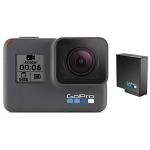 GoPro HERO6 Black Action Camera with Extra Battery