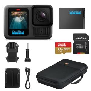 GoPro HERO13 Black Waterproof Action Camera Bundle