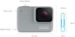 GoPro HERO7 White Waterproof 4K Action Camera