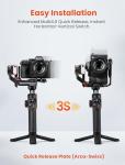 Hohem iSteady MT2: 3-Axis Gimbal Stabilizer Kit