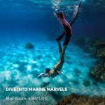 Asiwo Underwater Scooter with Action Camera Mount