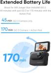 Insta360 GO 3 Black 128GB Compact Action Camera