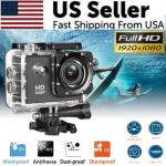 Waterproof HD Action Camera 20MP 1080P Video