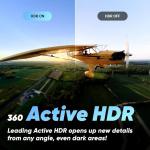 Waterproof 360 Action Camera with 5.7K Video