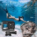 SJCAM Upgraded SJ4000 Action Camera Dual Screen 4K Ultra HD Underwater Camera